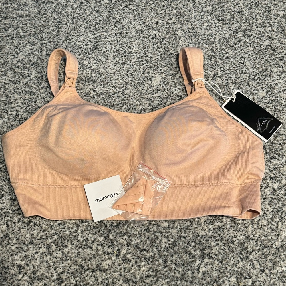 Momcozy nursing bra, never worn in original packaging.